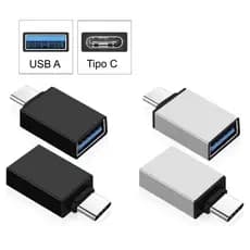 Adaptador OTG USB Tipo C para USB