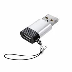 Adaptador OTG 3.0 Conector USB Macho X Tipo-C Fêmea Conversor - Transmissão de Dados e Carregamento