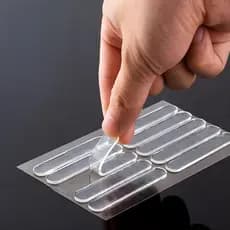 Adesivo Protetor em Tiras Silicone Hrebos Anti Impacto 10 unidades