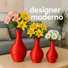 Vasos para flores decoração de ambiente sala, escritório para arranjos, presente ideal