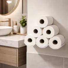 Suporte Modular elegante e moderno para papel higiênico para seu banheiro