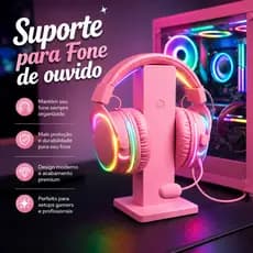 Suporte para Fone de ouvido headset, gamer de mesa Moderno seu computador mais moderno com suporte