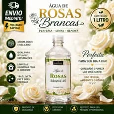 ÁGUA DE ROSAS - 1 LITRO / ORIGINAL MONARQUIA