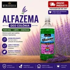 ALFAZEMA DEO COLÔNIA 1 LITRO - ORIGINAL MONARQUIA.