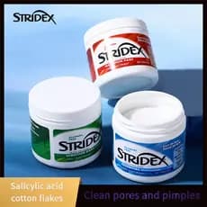 As Almofadas De Algodão Com Ácido Salicílico Stridex São Adequadas Para Limpar Poros E acne . Suaves De Equilíbrio De Ól