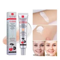 Ibcccndc CC Creme Rosto Centella Asiatica Reparação BB Corretivo Natural Clareamento Fundação Cosméticos