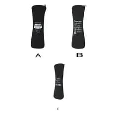 Porta Talher Com Capa Neopreme E Zíper E Frases 24cm