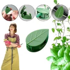 Kit 10 a 50 - Gancho Adesivo Parede Suporte Fixação Planta Trepadeira