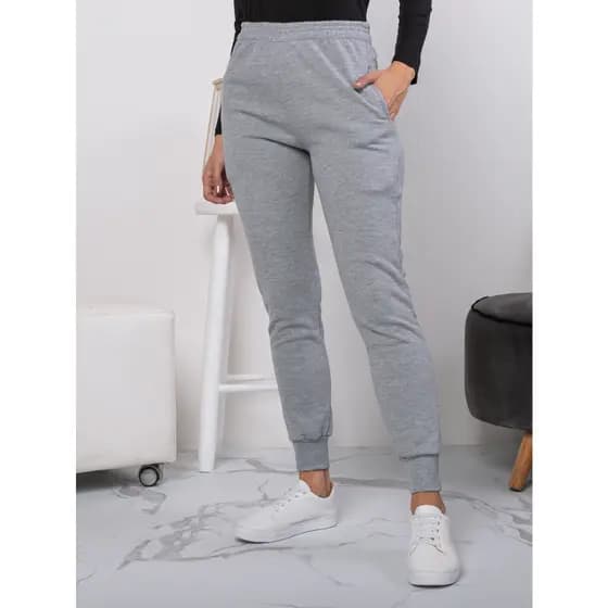 Calça Moletom Slim Feminino Liso Sem Estampa Flanelada Quentinha Jogger