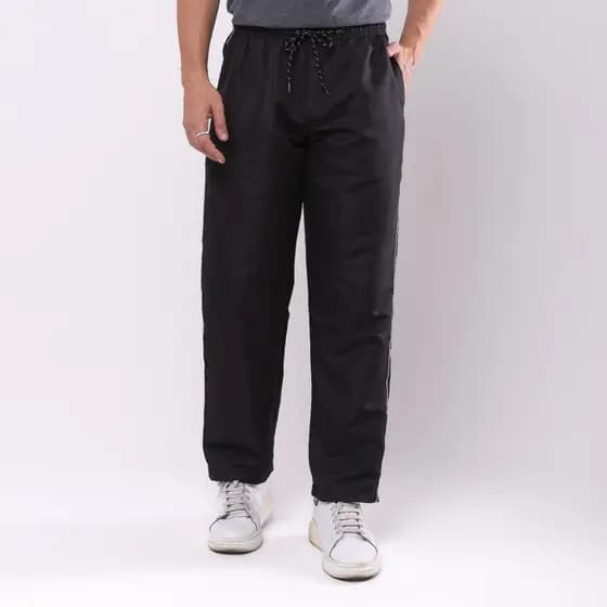 Calças Tactel Masculina Todas com 03 Bolsos Fundos Listra Uniforme Confortável