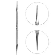 Palito Inox Instrumento Manicure Soling Ponta Dupla Ref. 73