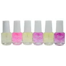 Kit 6 Esmalte Love Yes Vitamina Tratamento Unhas Fracas Secagem Rápida 15ml