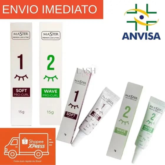 Passo 1 e 2 Master 7g/15g Lashlifting|Brow Lamination Embalagem Nova