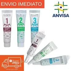 Kit Master Passo 1+ Passo 2 + Passo 3- 7g/15g  Iniciante Master Lashlifting Browlamination Profissional