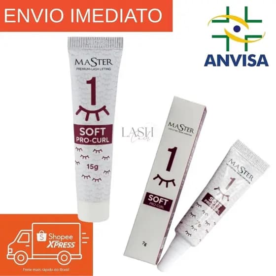 Passo 1 Master 7g/15g Lashlifting|Brow Lamination Embalagem Nova