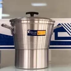 Cuscuzeira Grande Alumínio Prol-lar Hotel Industrial N°26 - 9,7 Litros