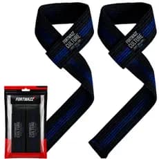 Par Tala Straps Profissional 100% Algodão Crossfit Musculação Alta Resistência