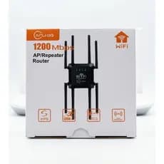 Repetidor de Sinal WiFi 8 Antenas 1200Mbps Dual Band Amplificador Roteador Wireless Longo Alcance Bivolt