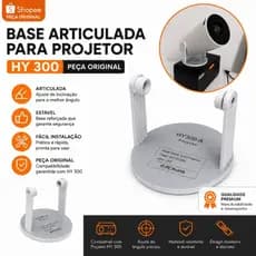 Base Articulada Para Projetor HY300 Original Ajustável Suporte Premium
