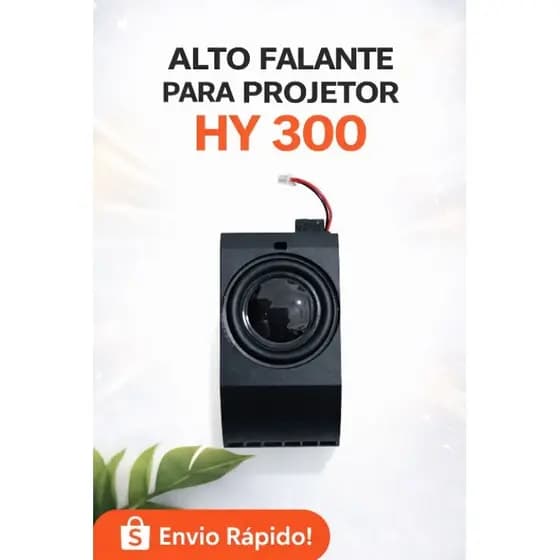 Alto-Falante para Projetor HY 300 – Peça de Reposição Original
