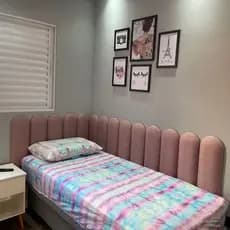 Cabeceira Estofada Modular em Tiras Modelo Nuvem 60x20cm - Envio Imediato