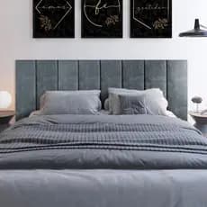 Cabeceira Adesiva Modular Para Cama de Casal Solteiro King Queen Completa