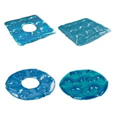 Assento Ortopédico Anatômica Gel ou Agua/Ar Anti Escaras Protetor Coccix E Hemorroidas Caixa de Ovo