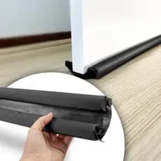 Kit Veda Porta Pó Rolinho Protetor Vedação Ar 80 e 90 cm Proteção Contra Insetos Po Água