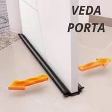 Veda Porta 80cm / 90cm Protetor Contra Insetos Poeira Barulho