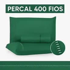 Jogo de Lençol 03 Peças 400 Fios - Queen Cama Box - Micropercal Ponto Palito - oferta