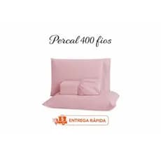 Jogo de Lençol 3 peças 400 Fios Cama Casal cama Box MicroPercal Penteado e Acetinado talismã