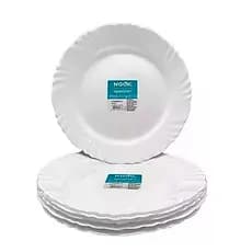 Conjunto - Prato Raso Petala Duralex 25Cm  - Temperado Resistente