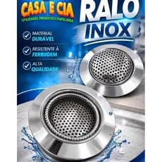 RALO PARA PIA INOX / 9CM