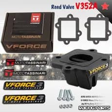 Acessórios para Motocicleta V352A V-Force 3 Palhetas de Admissão em Fibra de Vidro V Force para Yamaha Jog 50 CY50 YQ Ae