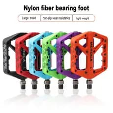 Pedal de Bicicleta Ultraleve Anti-Impacto para Mountain Bike, Componentes de Bicicleta, Pedal de Plataforma MTB com Rola