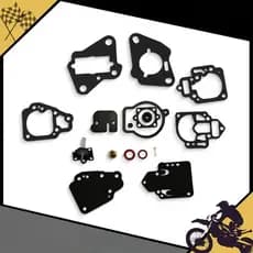Kit de Reparo e Recondicionamento de Carburador Mercury Marine para Muitos Motores de Popa de 6HP, 8HP, 9.9HP, 10HP, 15H