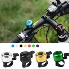 Campainha de Bicicleta em Liga de Alumínio para Bicicleta de Montanha e Estrada, Campainha de Guidão com Alarme Sonoro p