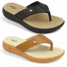 Chinelo Ortopédico Feminino Confortável Tamanco Anatômico Massageador Sandália Macia para Esporão