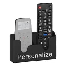 Suporte De Parede Porta 2 Controles Remoto Ar Condicionado Ventilador Tv Universal Personalizável