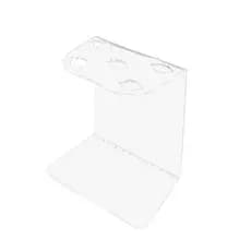 Suporte Porta 5 Tesouras Barbeiro Salão Beleza Base Barbearia Mesa