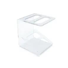 Suporte para Controles Remotos em Acrílico com 2 Divisórias - Organização e Estilo