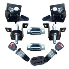 Kit Cilindro Par Suporte Superior E Inferior Trinco Capo Ford Cargo Novo