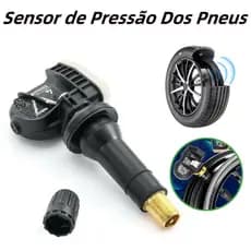 4PCS Sensor Tpms Pressao Pneu Onix Cobalt S10 Cruze Prisma 433MHz OE:13598773