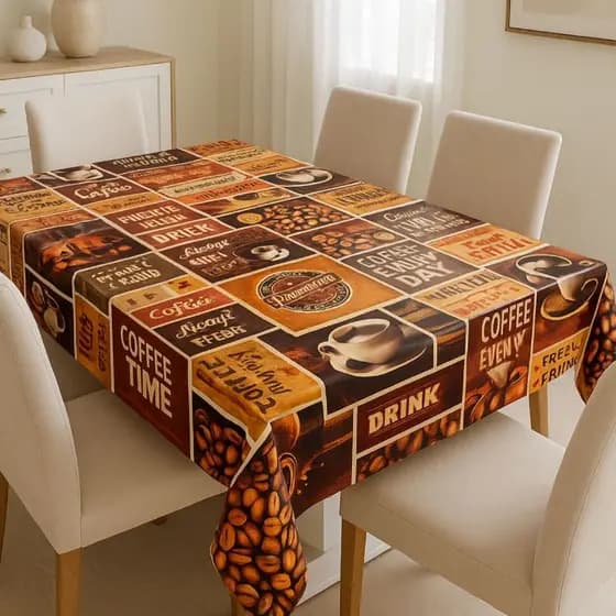 Toalha De Mesa Térmica Impermeável Em PVC Tamanhos Variados Resistente A Prova De Água Sofisticada