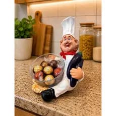 Cozinheiro Porta Doces, bomboniere, enfeite cozinha gourmet