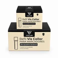 kit 30 Refil de Tinta Para Pincel De Quadro Branco > V-Board Master Diversas Cores  marca VISCOLLOR
