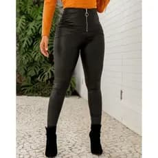 Calça Lipo Cirrê Montaria Tratorada Slim | Plus Size