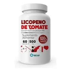 Licopeno De Tomate 500mg 60 Cápsulas