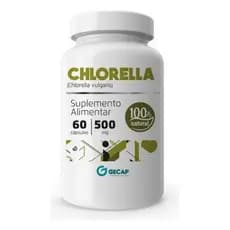 Chlorella 500mg 60 Cápsulas