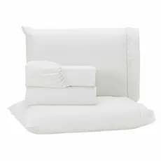 Jogo de Lençol 4 Peças 400 Fios Micropercal Cama Solteiro Casal Queen e King